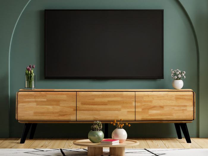photo of casa tv unit in natural