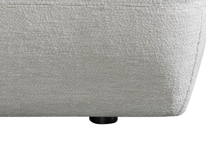 Courbe Curved Chaise Sofa | 3 Seater - Left Chaise - Sectional Sofa | White