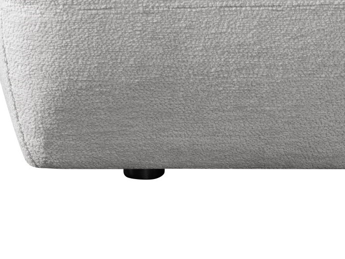 Courbe Light Grey Curved Chaise Sofa | Right Chaise | Sectional Sofa