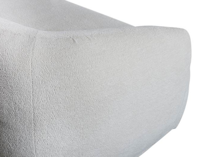 Courbe Curved Chaise Sofa | 3 Seater - Right Chaise - Sectional Sofa | White