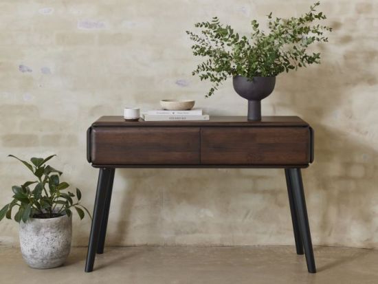 Casa Hardwood Console Table | Arabica Walnut
