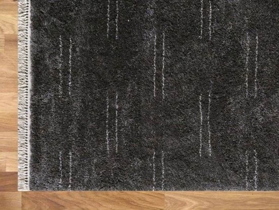 Enrica Pattern Area Rug | Charcoal