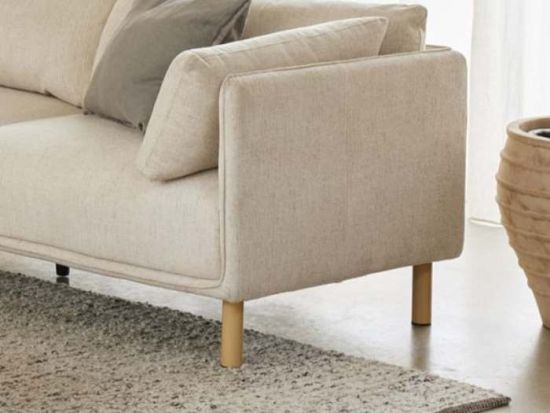 Set of 4 Legs for Coco Sofa Range | Natural Wood