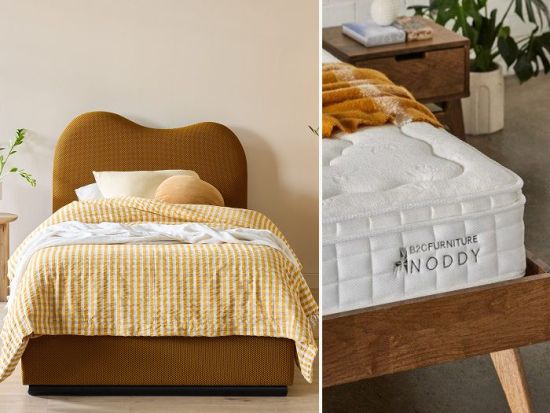 Amber Kids King Single Bedroom Buddy Package | Bed + Mattress with Storage
