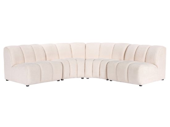 Cloud-9 White Sectional Sofa | Modular Couch