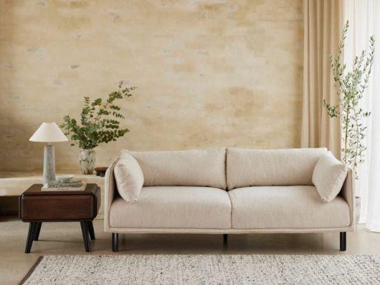 Coco Three Seater Sofa | Couch | Beige