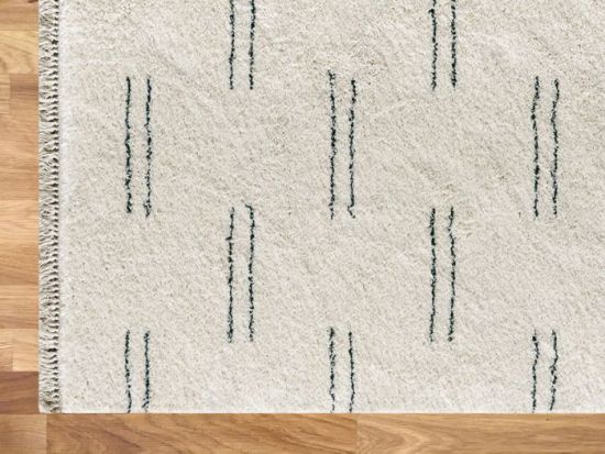 Enrica Pattern Area Rug | Beige
