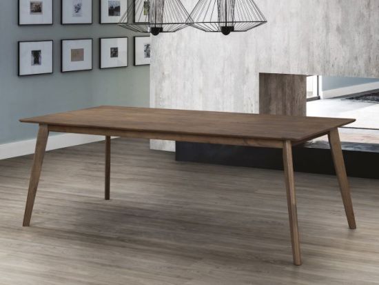 Franki Hardwood Dining Table | Rustic Walnut | 2000mm