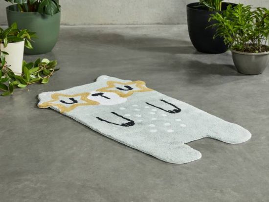 Monty Modern Kids Bear Shaped Rug