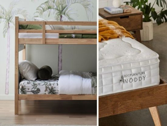 Myer King Single Bunk Bed Buddy Package | Bunk Bed & Mattresses