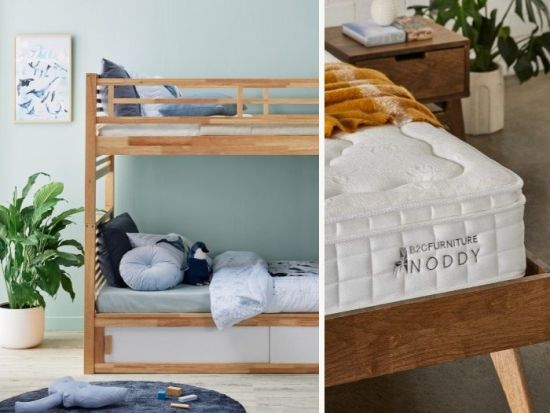 Rio King Single Bunk Bed Buddy Package | Bunk Bed & Mattresses