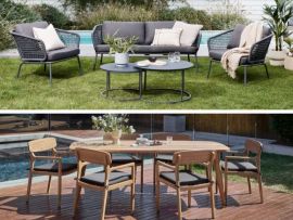 Eagle 12PCE Outdoor Lounge & Dining Set in a modern outdoor alfresco area