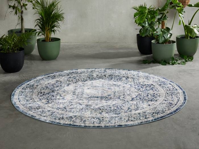 Photo of Cali Round Traditional Pattern Rug