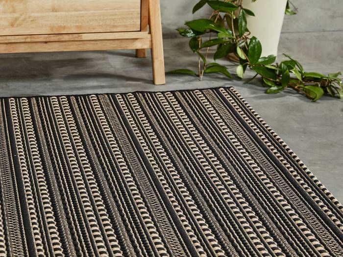 close up photo of diego outdoor rug