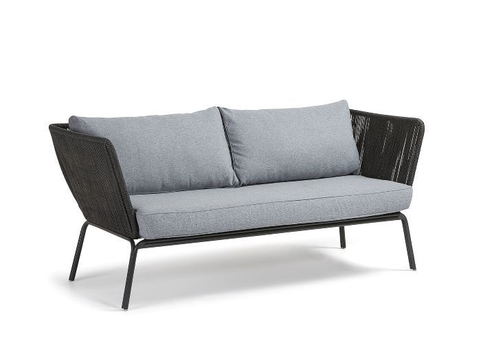 angled photo of Micah outdoor 2-seater lounge