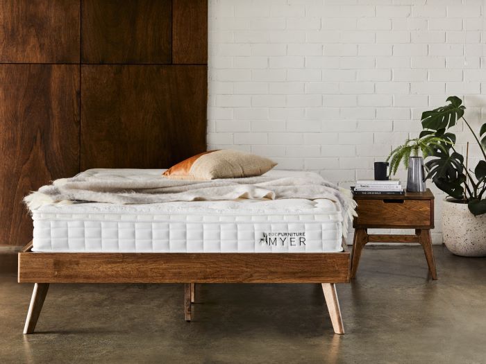 photo of myer queen size mattress dressed