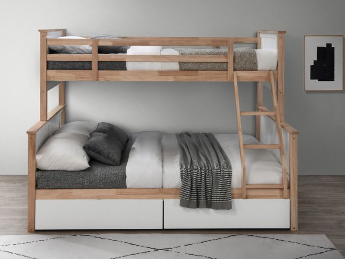 Myer Hardwood Triple Bunk Bed With, Triple Bunk Bed Sydney