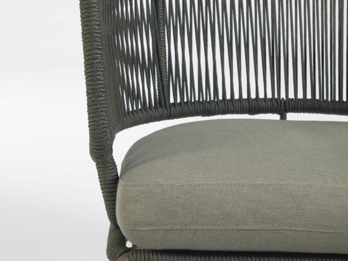 detailed photo of Nadia outdoor armchair in green