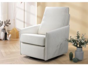 Aster Corduroy Rocking Chair | Beige Fabric