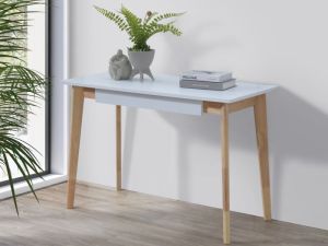 Byron Console Table | 1 Drawer | Natural Hardwood