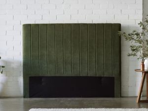 Cannes King Upholstered Headboard | Green