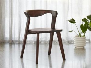 Casa Hardwood Dining Chair | Arabica Walnut