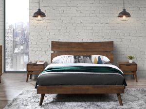 Hibernate Bedroom Buddy Package | Cruz Queen Bed + Mattress Bundle 