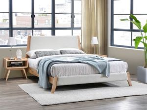 Finn 3PCE Queen Bedroom Suite | Natural Hardwood 