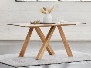 Gaudi Hardwood Dining Table | Natural Timber