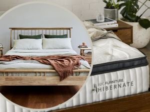 Hibernate Bedroom Buddy Package | Rome Queen Bed + Mattress Bundle 