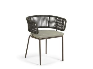 Nadia Outdoor Dining Chair | Green