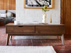 Paris Hardwood Coffee Table | Lifting-Top | Walnut
