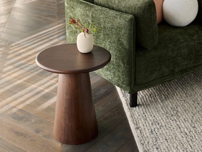 Manor 2PCE Hardwood Round Coffee & Side Table | Arabica Walnut