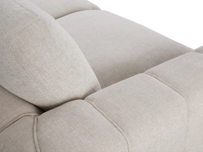 Close up photo of Sonna Sofa Bed with Storage | Beige | Right Chaise