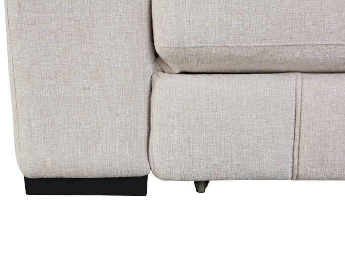 Sonna Sofa Bed with Storage | Beige | Right Chaise leg
