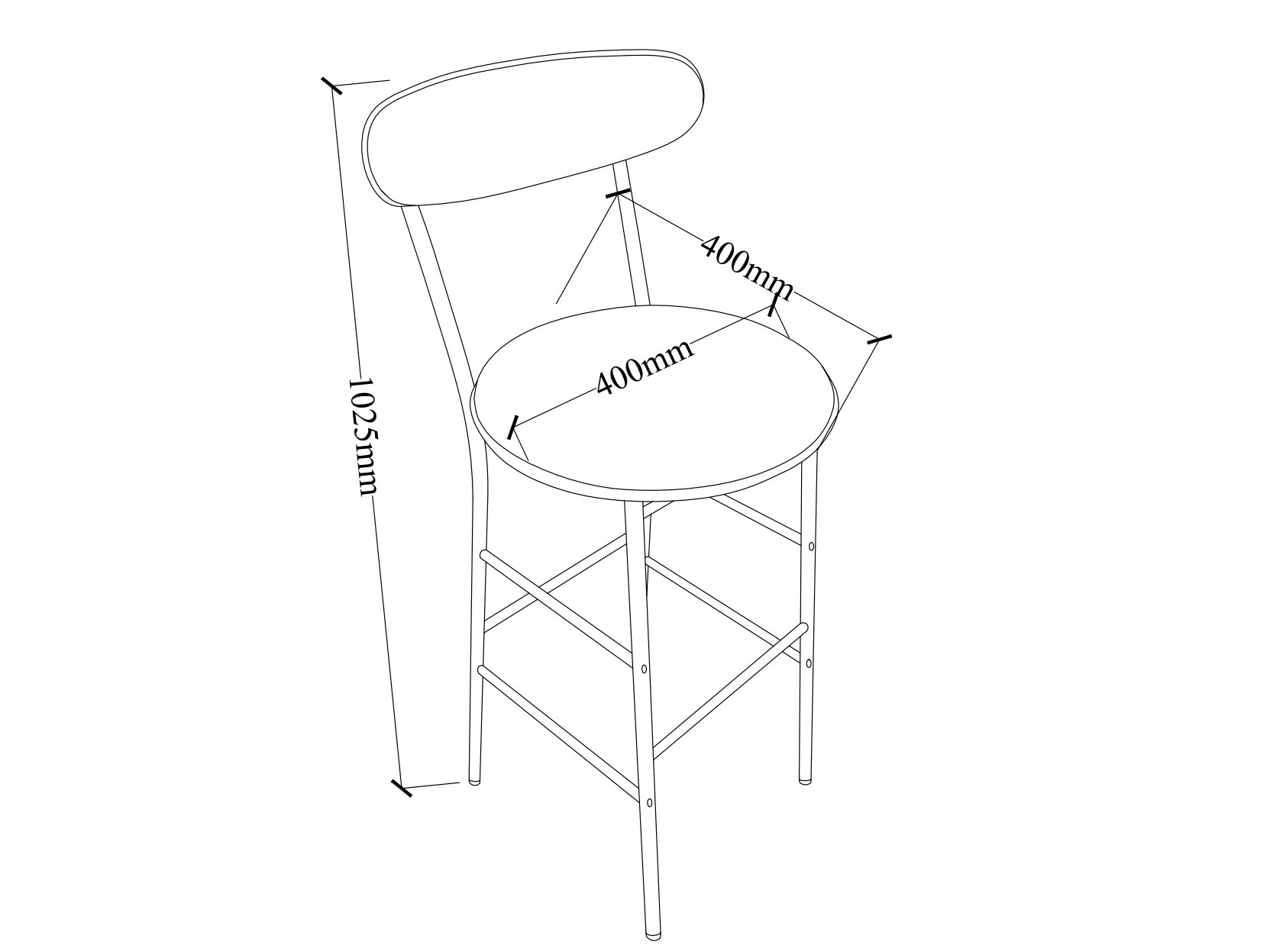 Acero Black Steel Bar Stool Green B2C Furniture