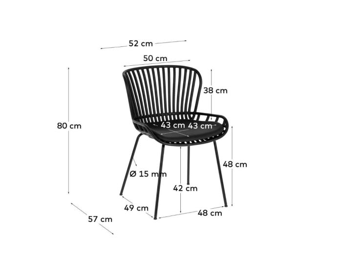 ibiza-outdoor-dining-chair-black-size