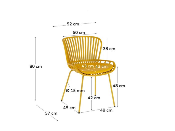 ibiza-outdoor-dining-chair-yellow-size